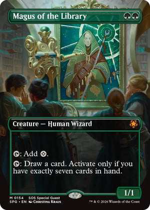 Magus of the Library (Borderless)