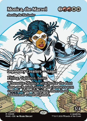Monica, the Marvel - Aurelia, the Warleader (Borderless)