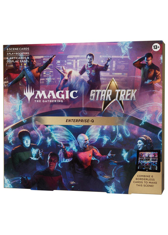 MTG Star Trek Scene Box Enterprise-Q
