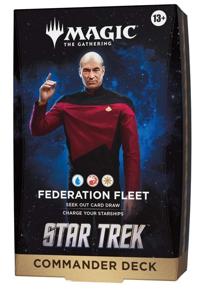 MTG Star Trek Commander Deck Federation Fleet