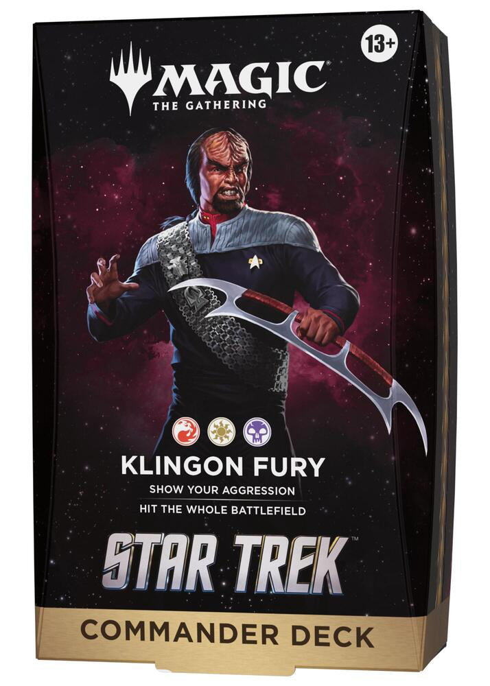 MTG Star Trek Commander Deck Klingon Fury