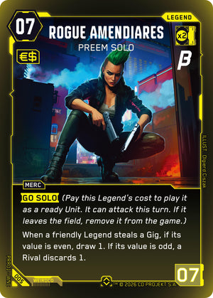 Rogue Amendiares - Preem Solo