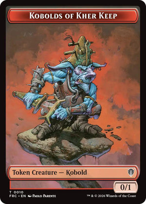 Kobolds of Kher Keep // Map Double-Sided Token