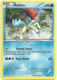 Keldeo - BW60 (Tinsel Holo)