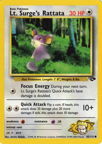 Lt. Surge's Rattata