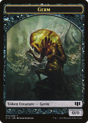 Stoneforged Blade // Germ Double-Sided Token (Back)