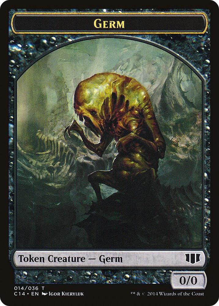Stoneforged Blade // Germ Double-Sided Token (Back)
