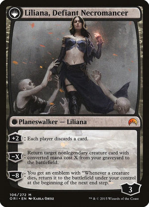 Liliana, Heretical Healer (Back)