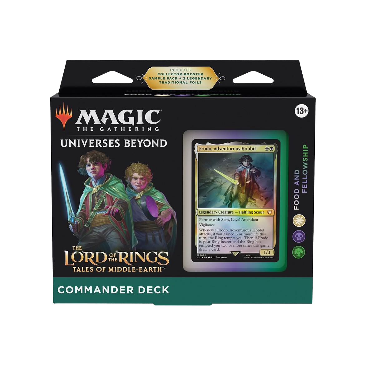 MTG Lord of the Rings Tales of Middle-earth Commander Deck Food and Fellowship
