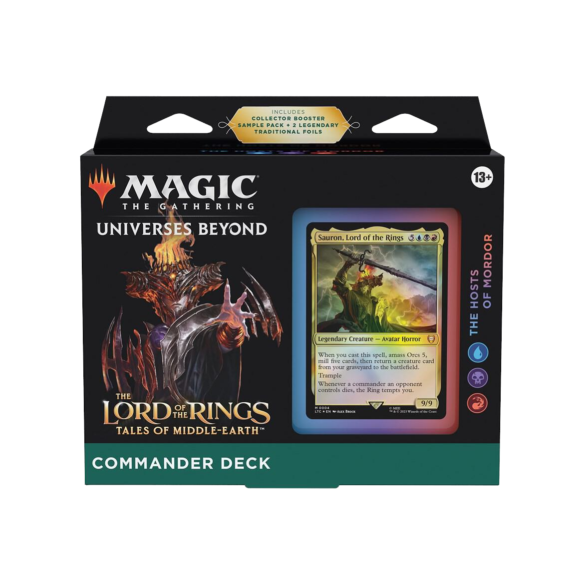 MTG Lord of the Rings Tales of Middle-earth Commander Deck The Hosts of Mordor