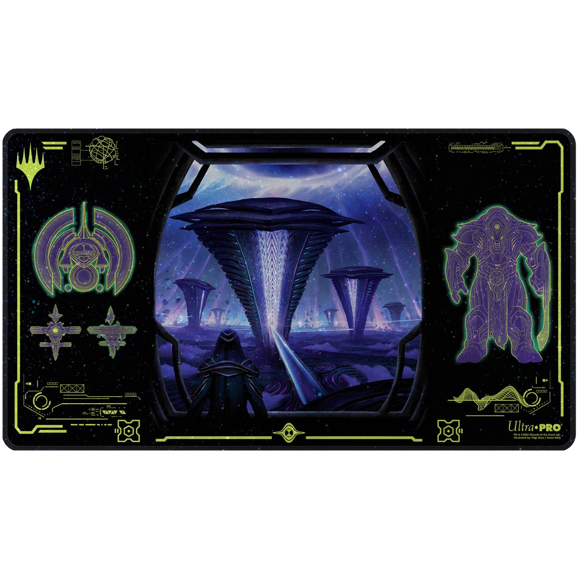 Ultra PRO MTG Edge of Eternities Black Holofoil Playmat