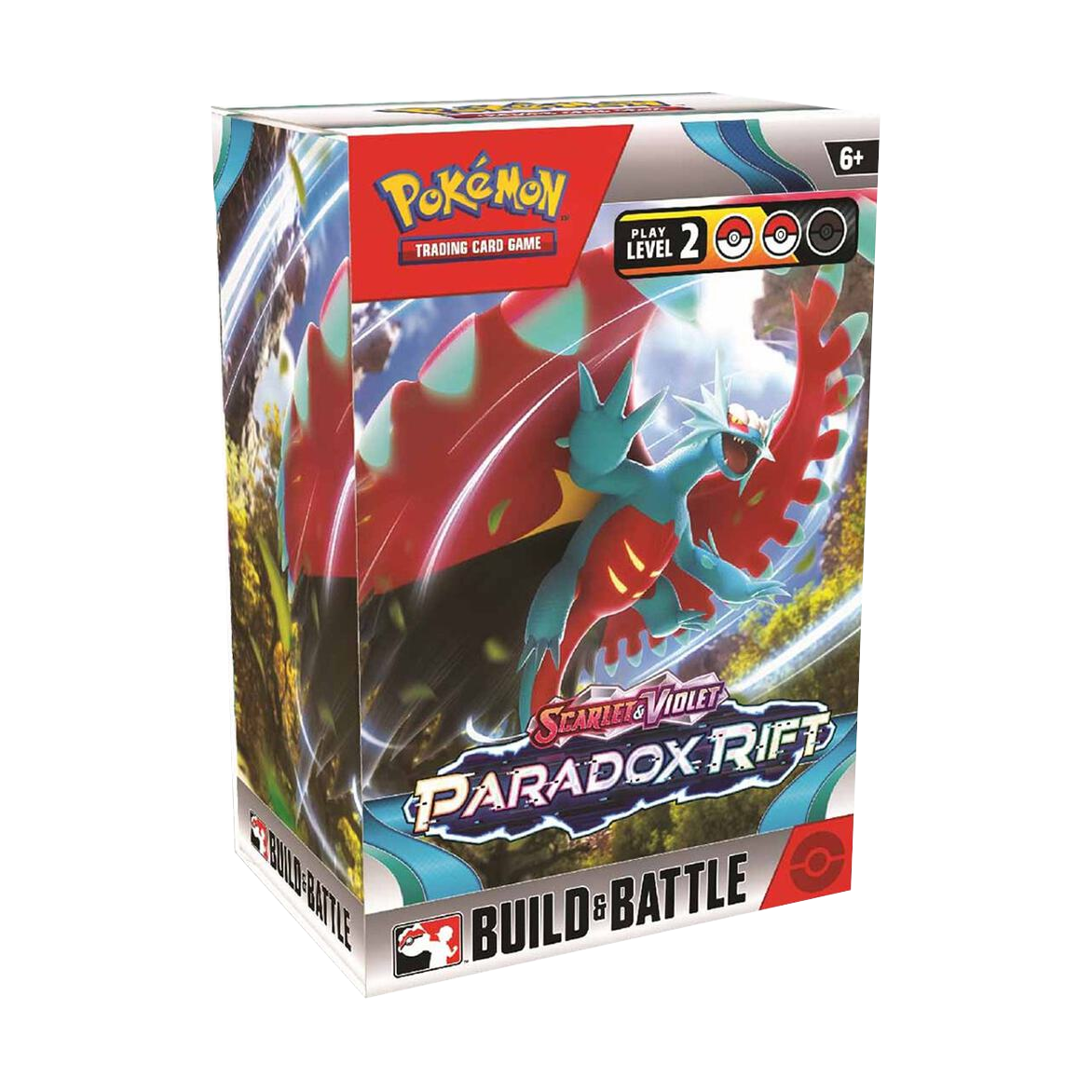 Pokémon TCG SV04 Scarlet & Violet Paradox Rift Build & Battle Box