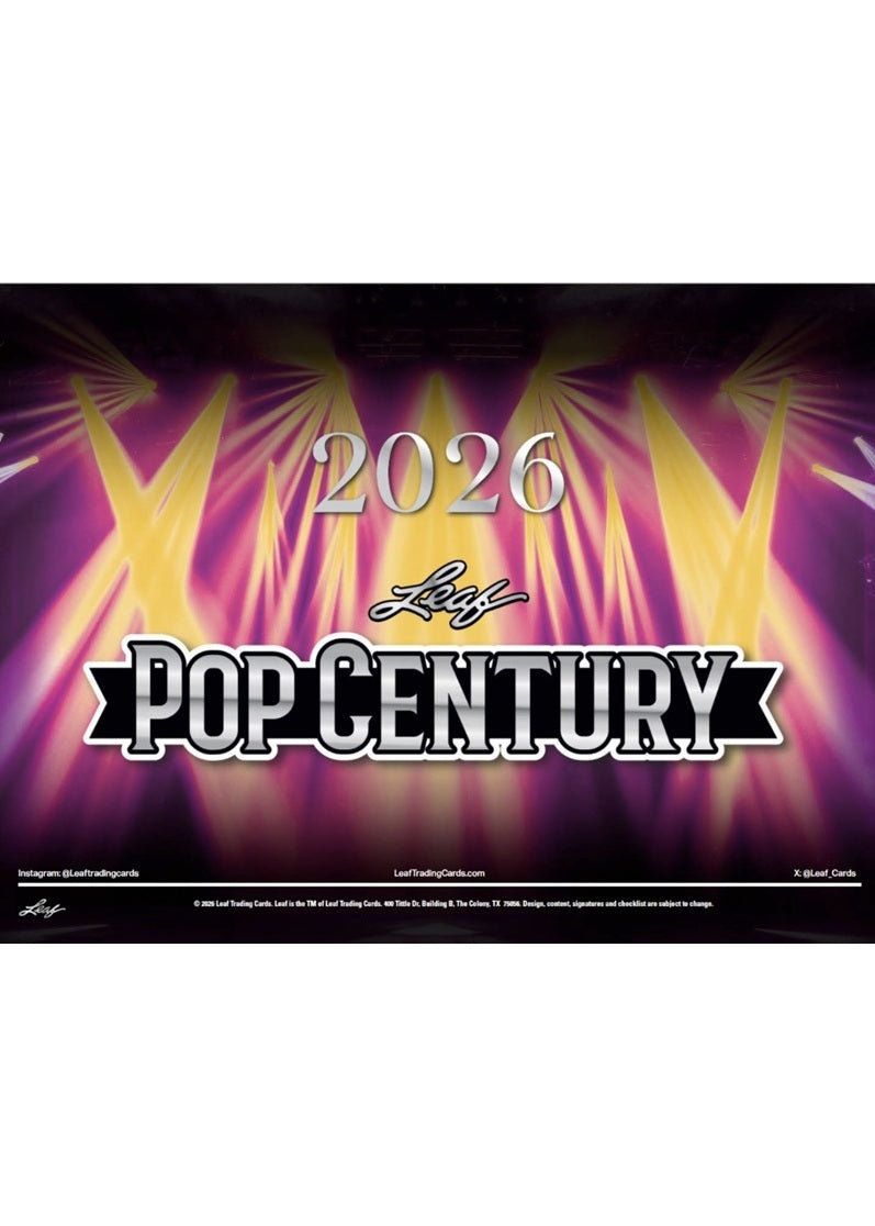Leaf Metal Pop Century 2026