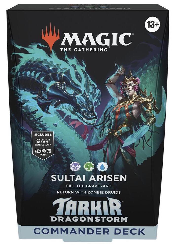 MTG Tarkir: Dragonstorm Commander Deck Sultai Arisen