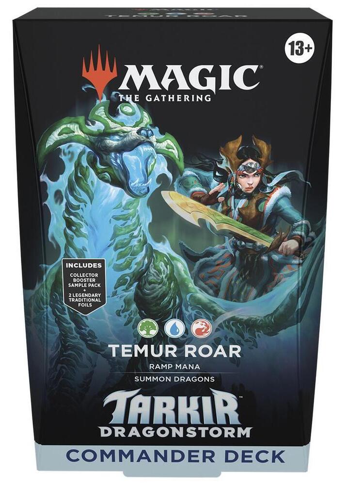 MTG Tarkir: Dragonstorm Commander Deck Temur Roar