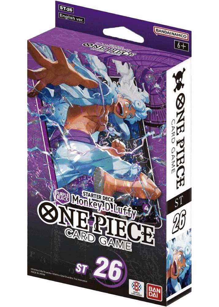 One Piece Starter Deck 26 PURPLE/BLACK Monkey.D.Luffy ST-26