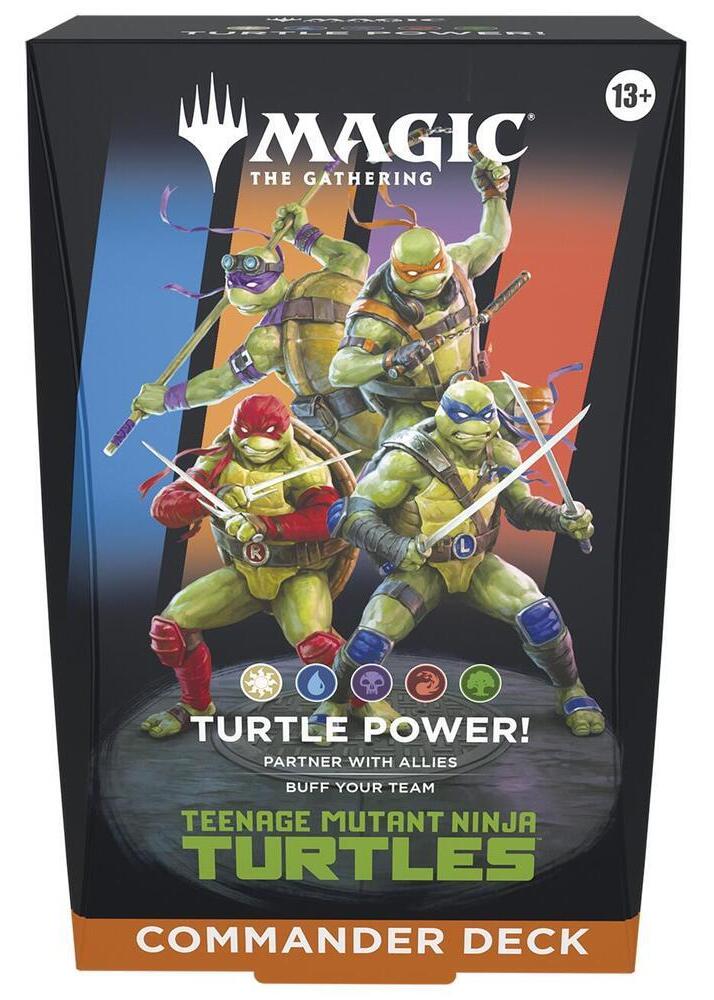MTG Teenage Mutant Ninja Turtles Commander Deck - Turtle Power!