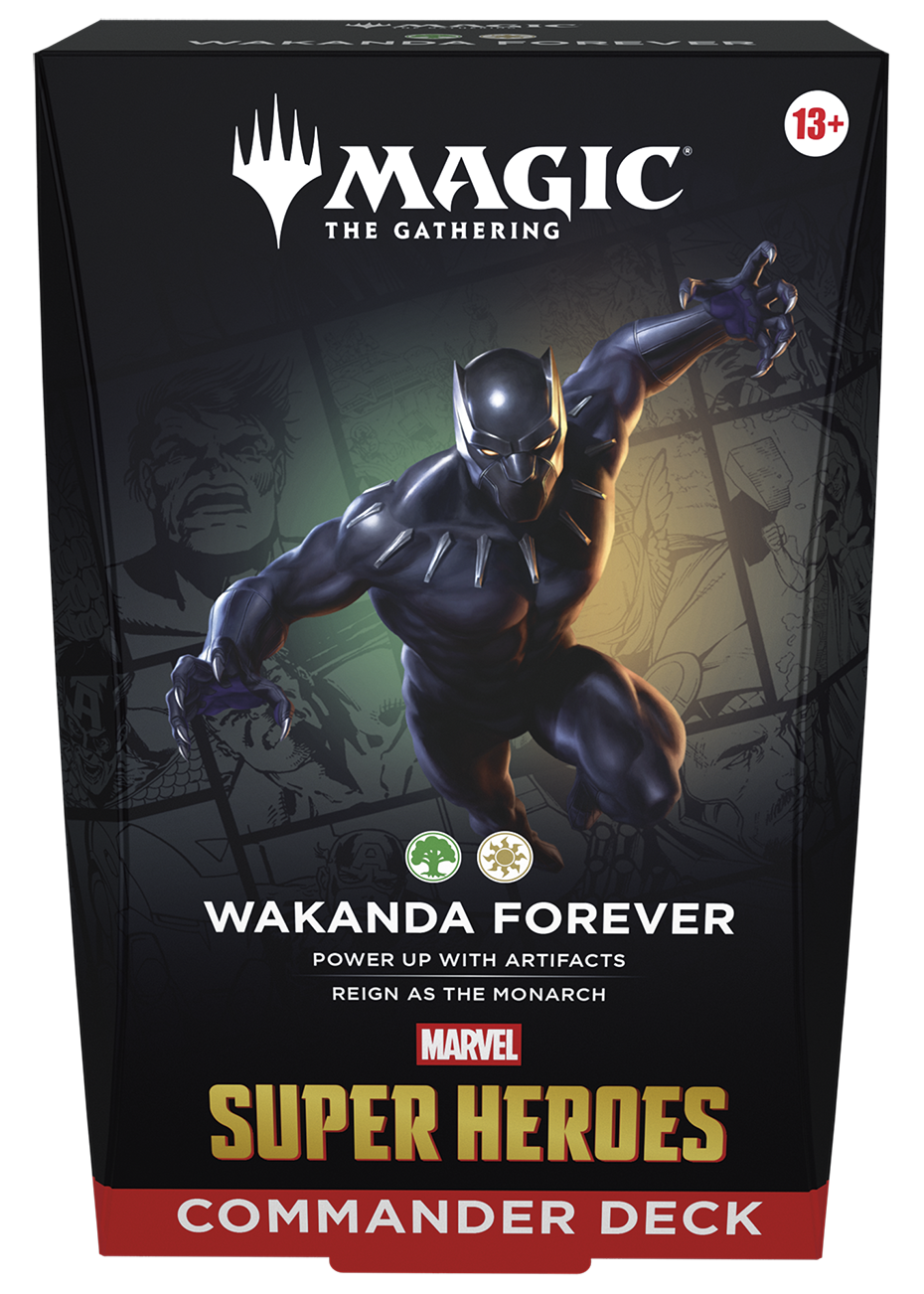 MTG Marvel Super Heroes Commander Deck Wakanda Forever