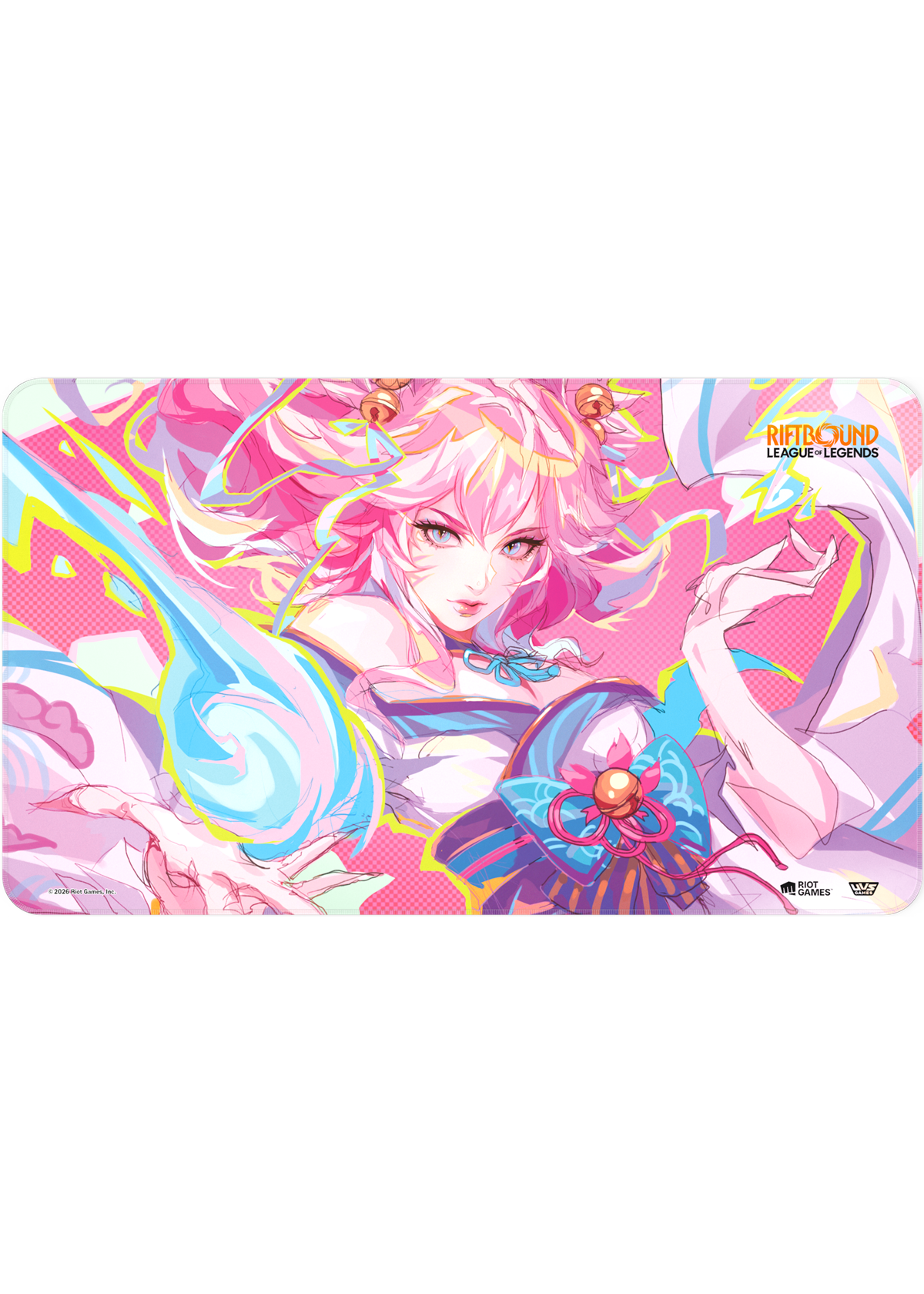 Riftbound Spirit Blossom Ahri Playmat