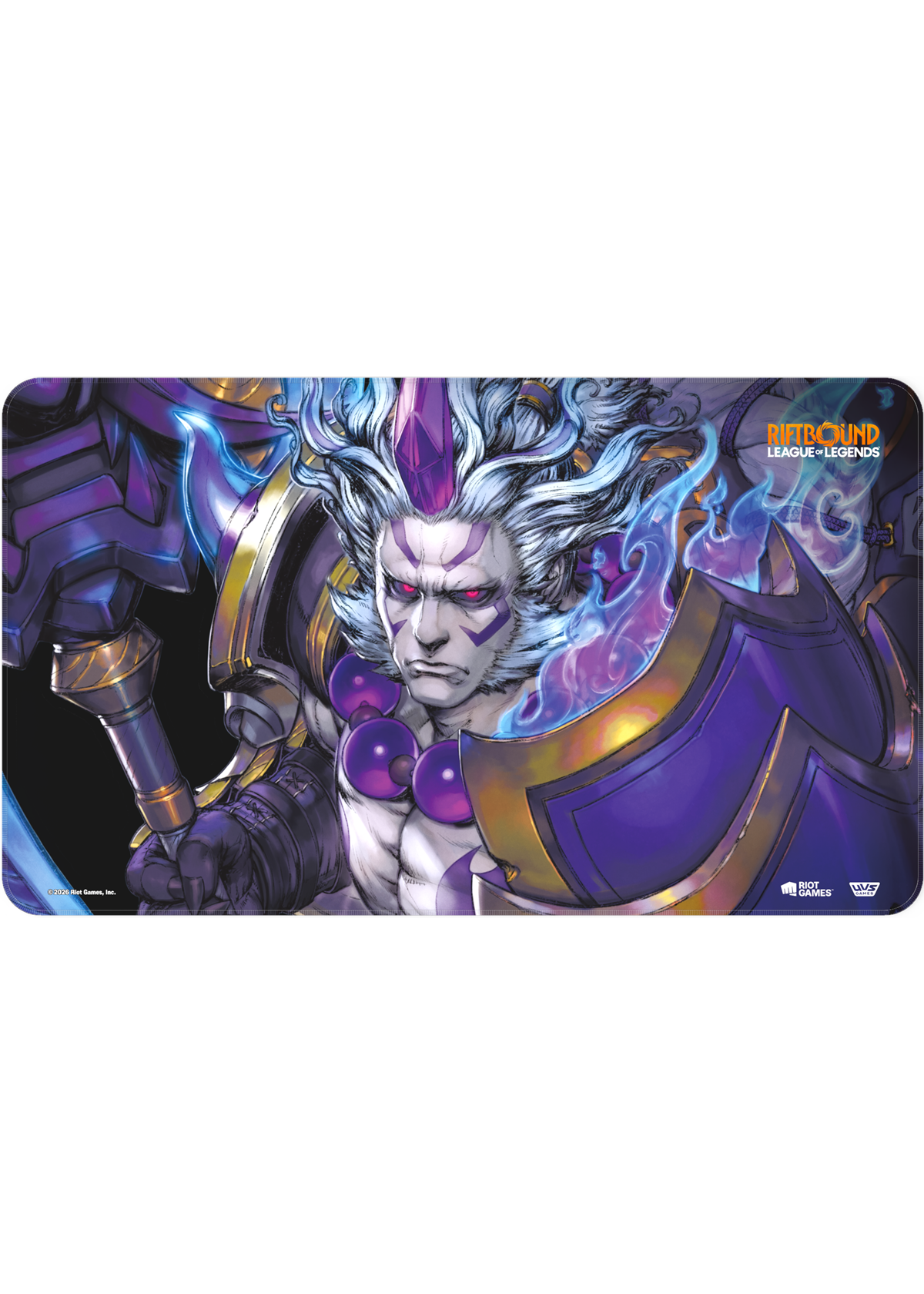 Riftbound Spirit Blossom Darius Playmat