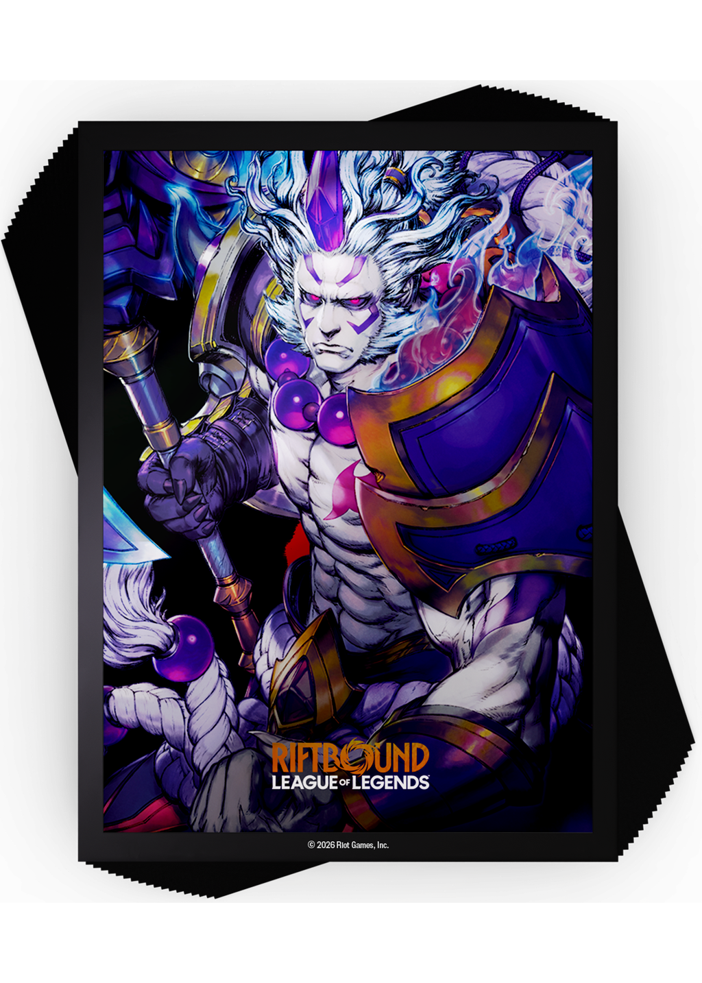 Riftbound Spiritforged Spirit Blossom Darius Sleeves 100ct