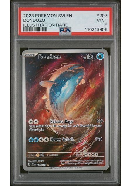 Dondozo - 207/198 (SV01: Scarlet & Violet Base Set) PSA 9