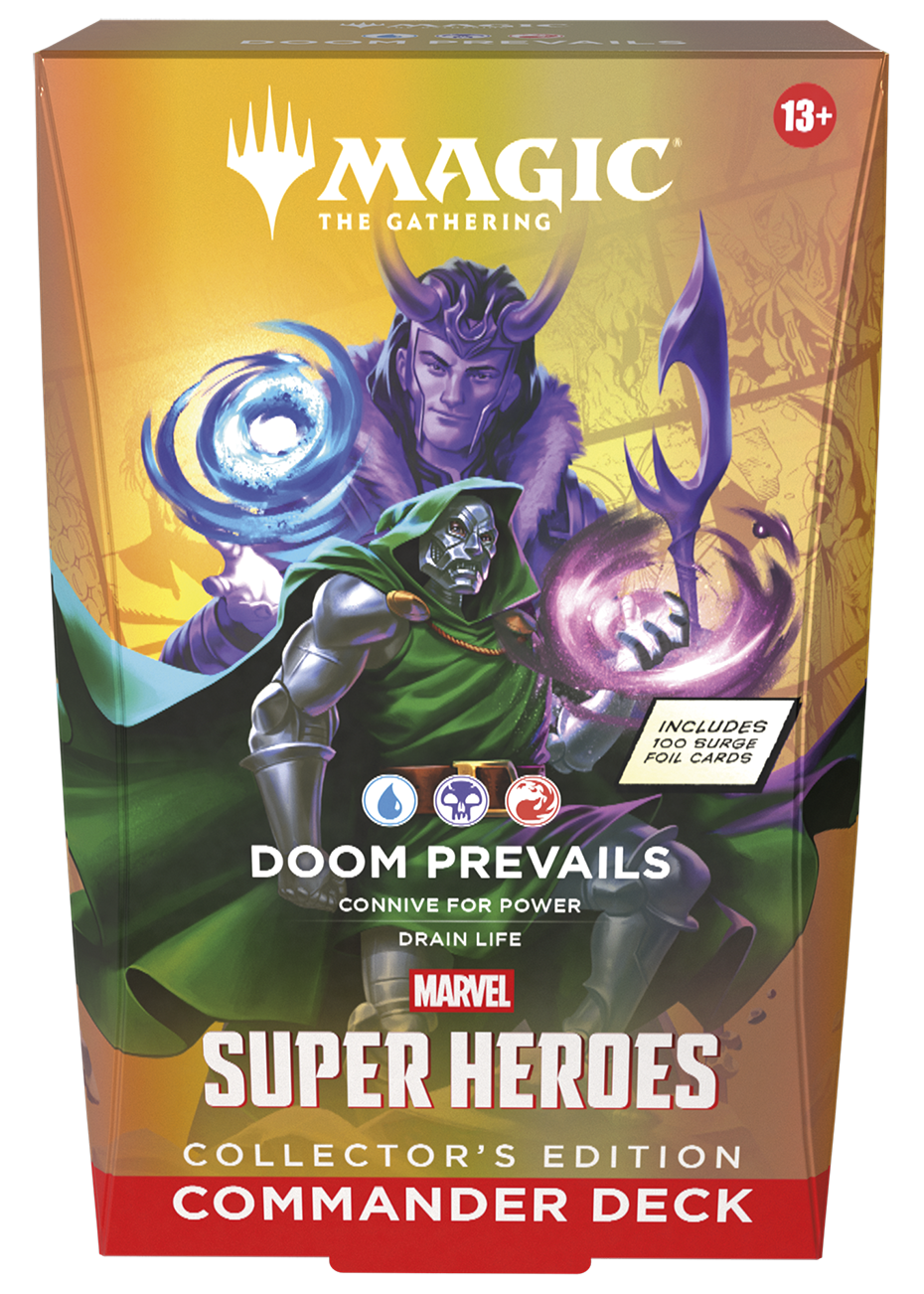 MTG Marvel Super Heroes Commander Deck Collector's Edition Doom Prevails