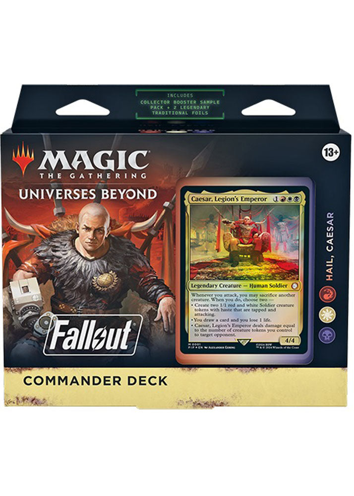 MTG Fallout Commander Deck Hail, Caesar