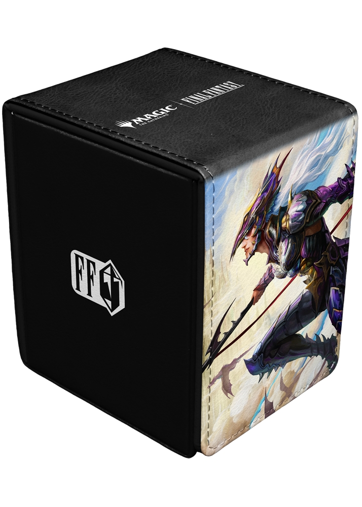 Ultra PRO Final Fantasy Kain, Traitorous Dragoon Alcove Flip Deck Box 100+