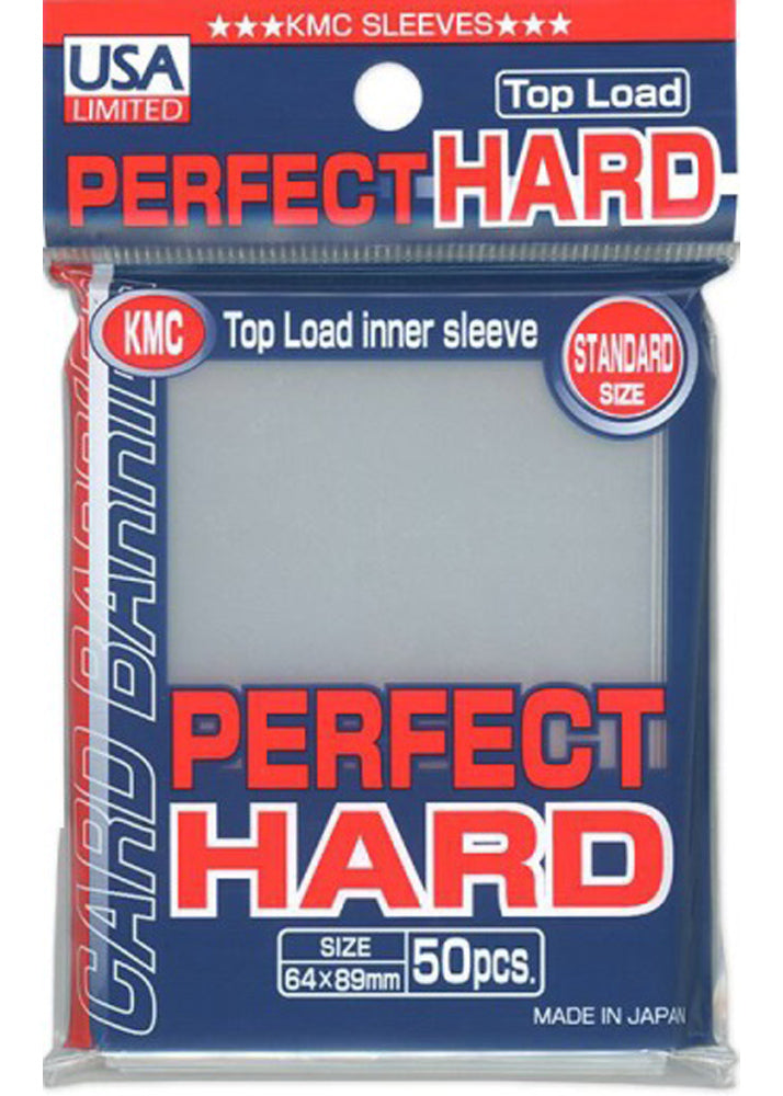 KMC Perfect Fit Hard Standard Sleeves 50ct