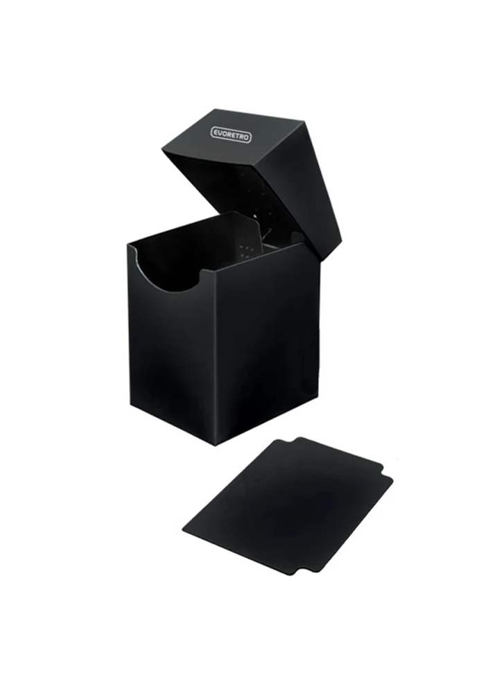 EVORETRO Plastic Deck Box Black