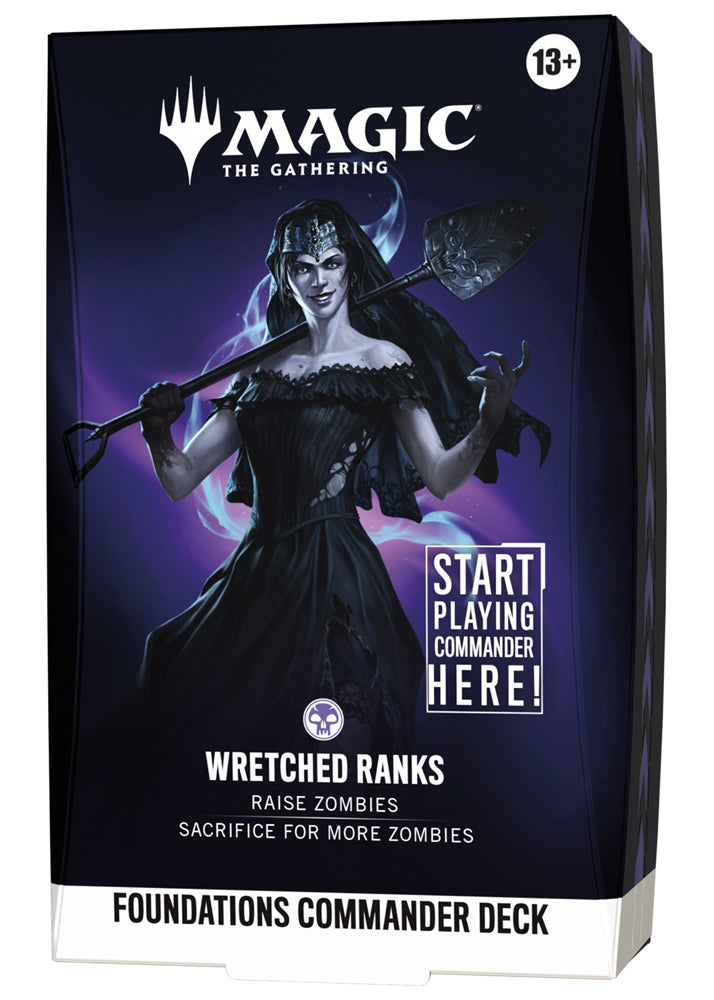 MTG Foundations Commander Deck Wretched Ranks