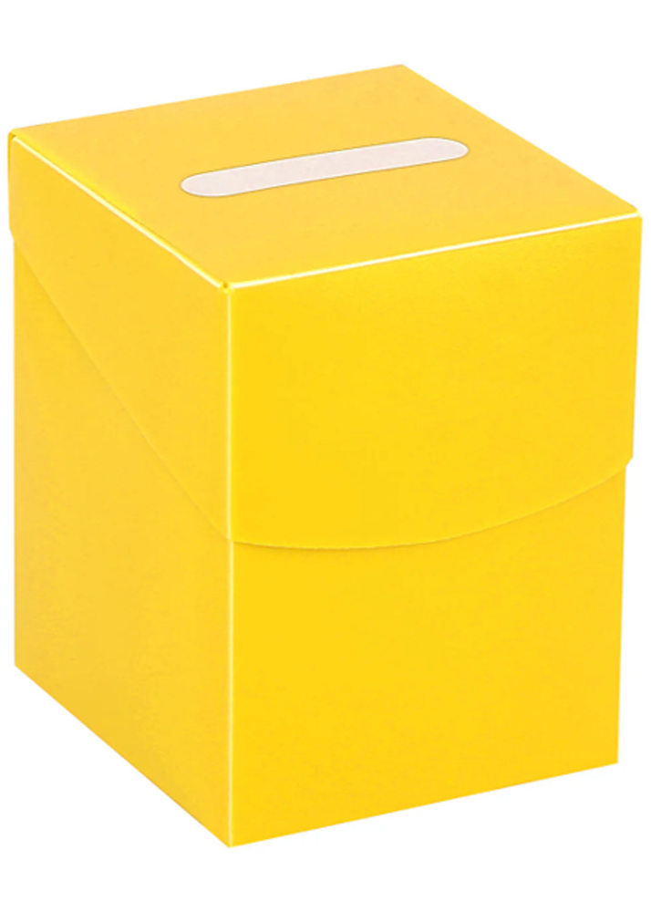 EVORETRO Plastic Deck Box Yellow