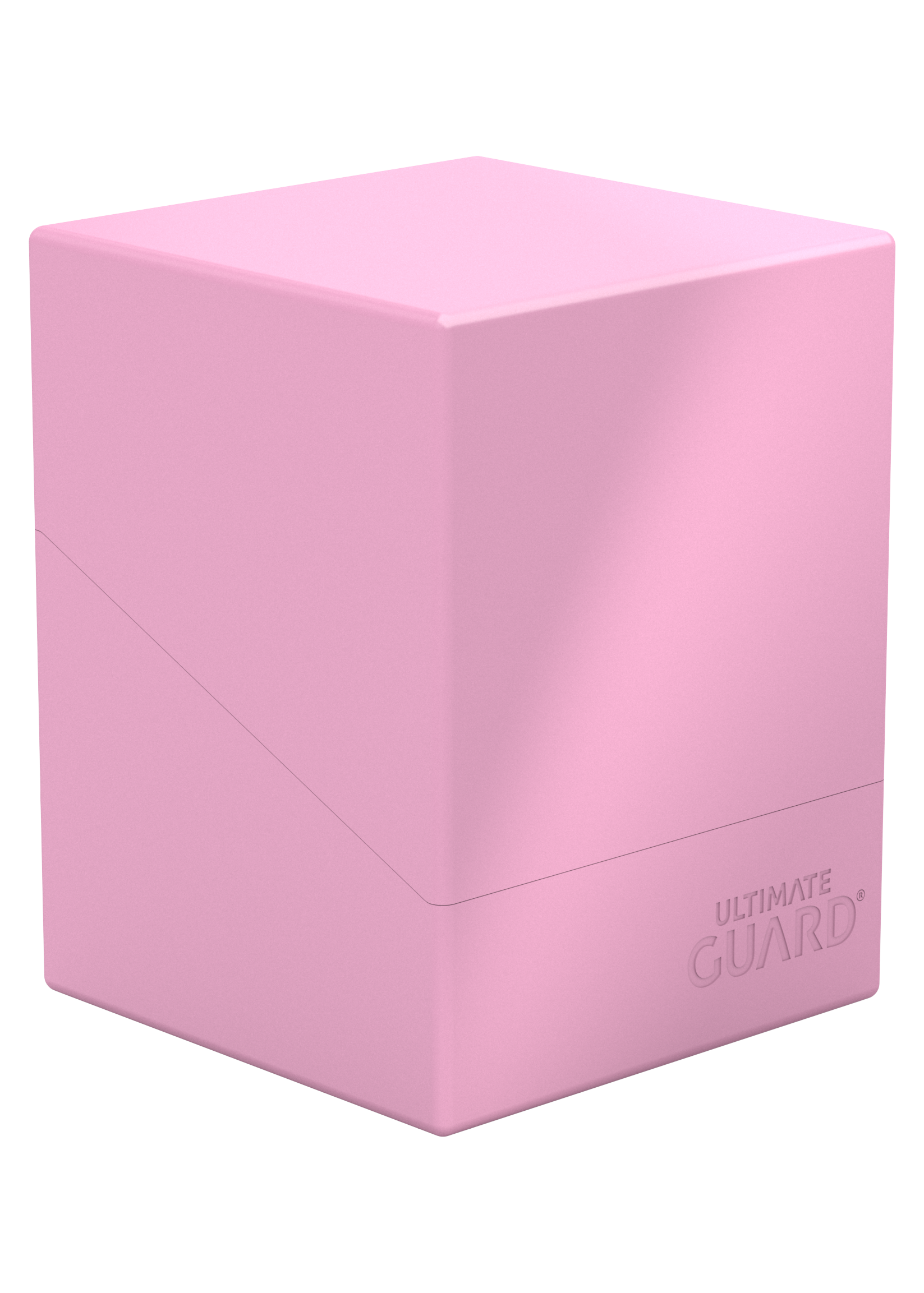 Ultimate Guard Boulder 100+ Deck Case Solid Pastel Candy Pink