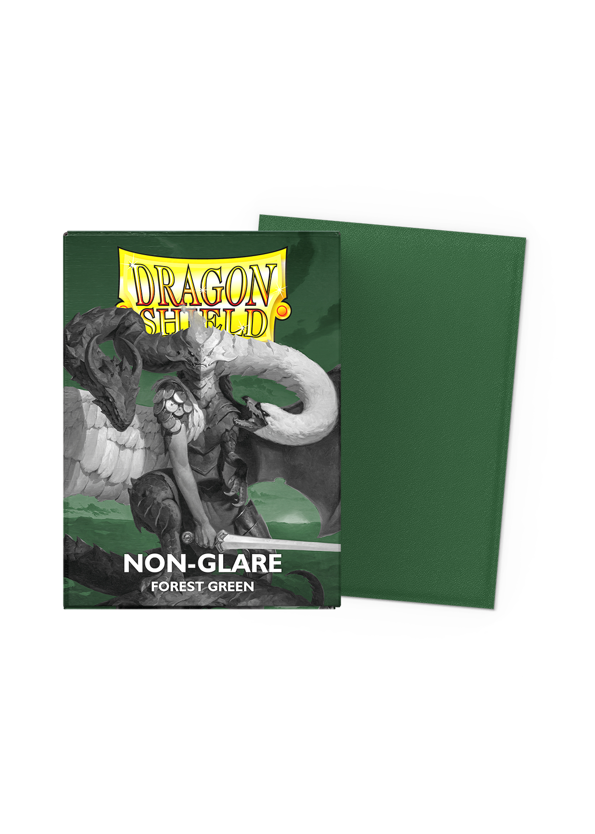 Dragon Shield Sleeves Non-Glare Matte Forest Green 100ct