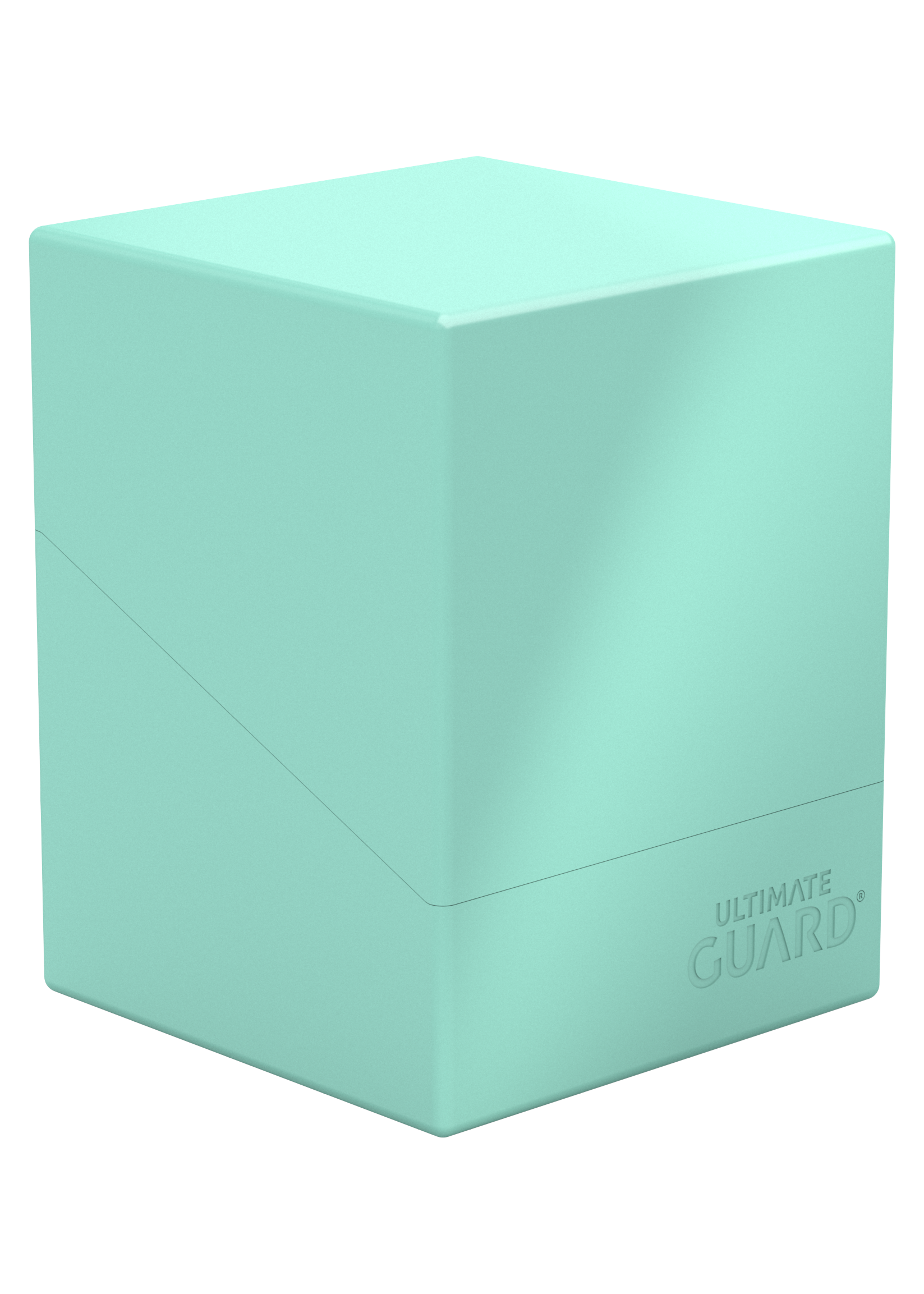 Ultimate Guard Boulder 100+ Deck Case Solid Pastel Mint Green