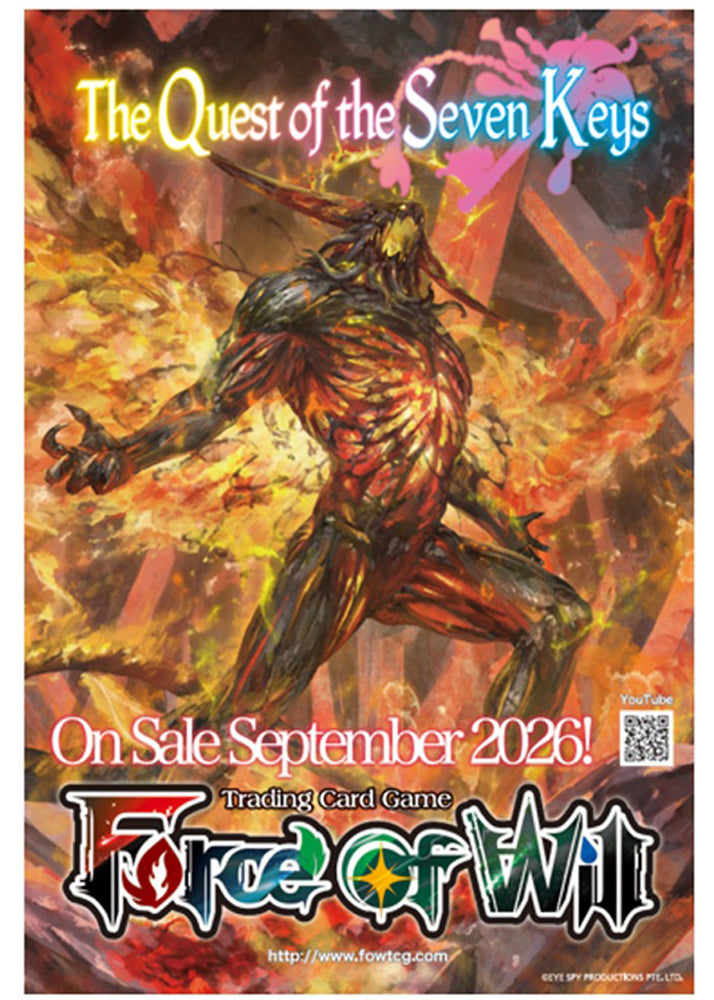 Force of Will The Quest of The Seven Keys Booster Box