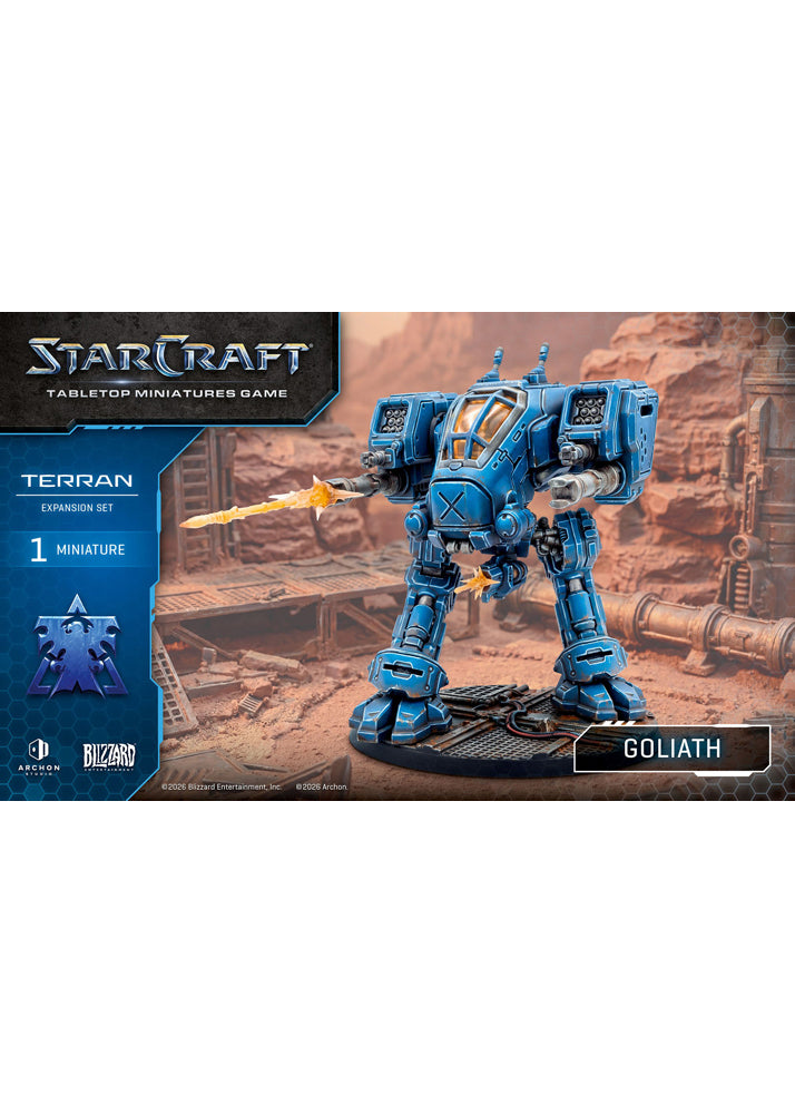 StarCraft The Miniatures Game Terran Goliath