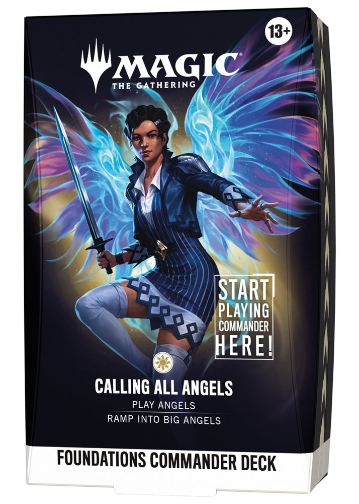 MTG Foundations Commander Deck Calling All Angels