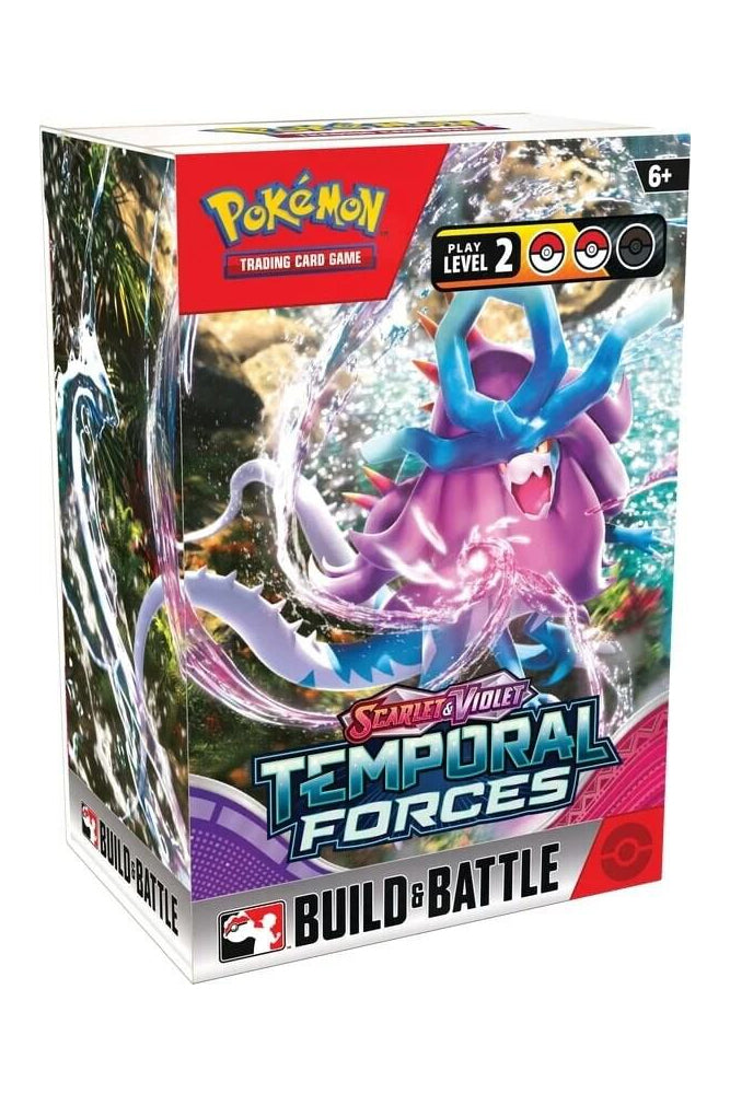 Pokémon TCG SV05 Scarlet & Violet Temporal Forces Build & Battle Box