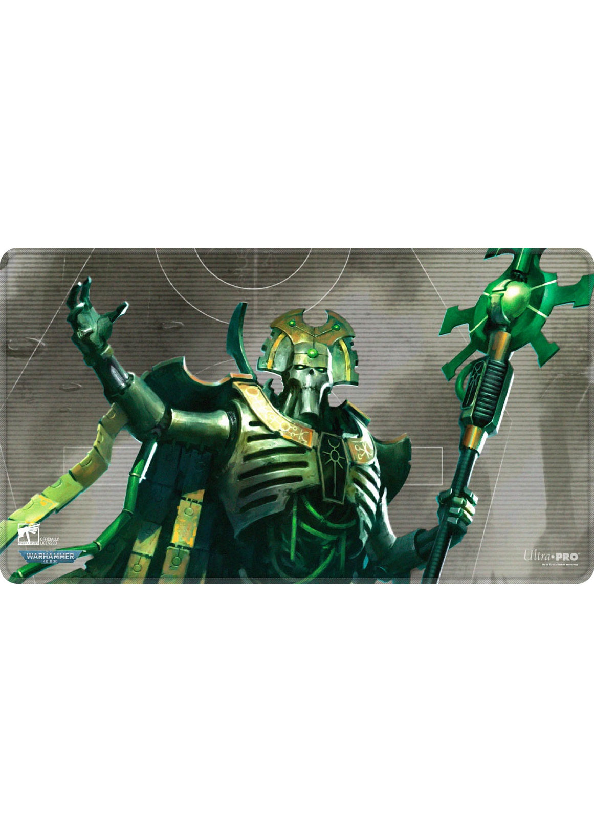 Ultra PRO Playmat Warhammer 40K Necron Codex Aligned Stitched