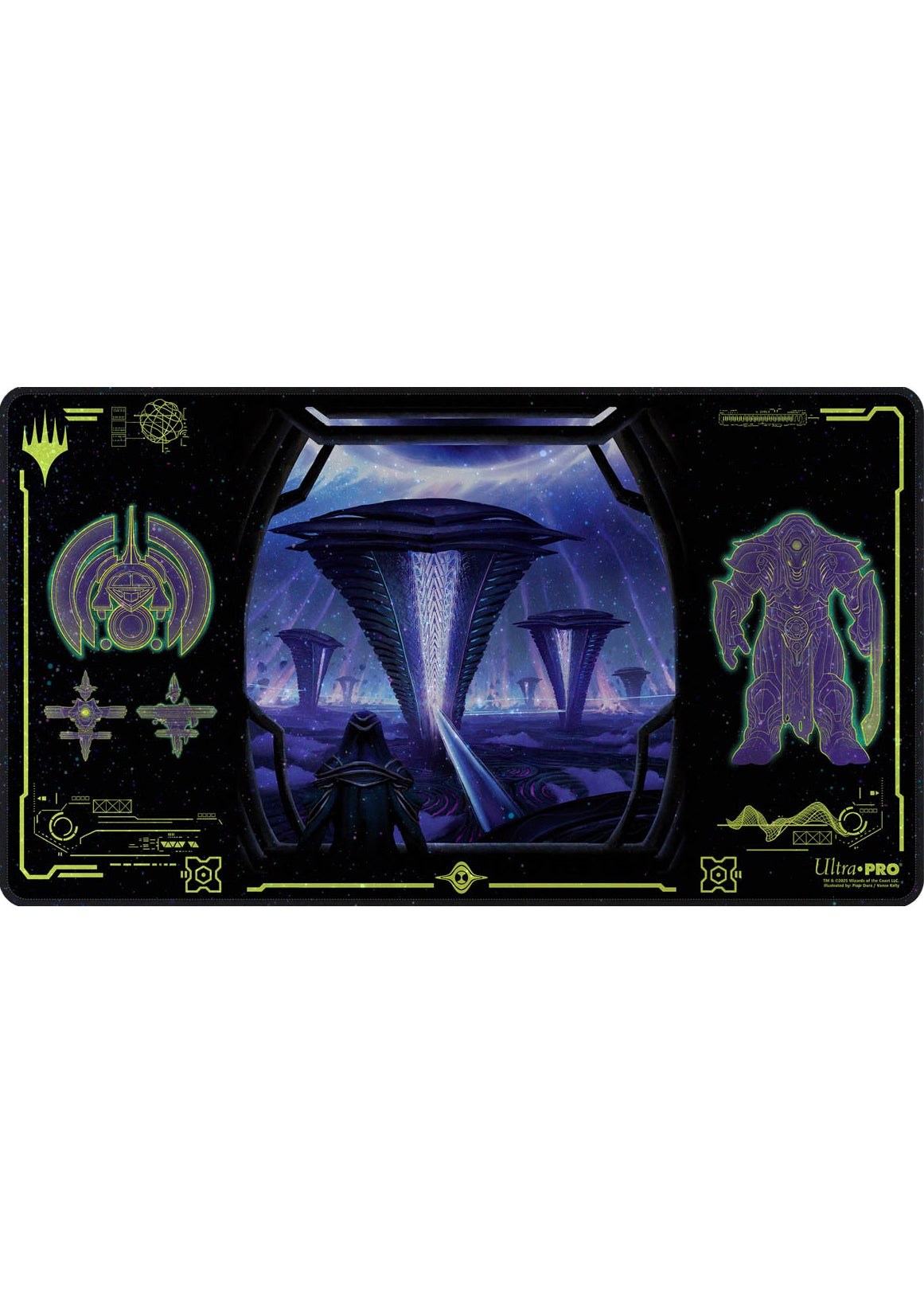 Ultra PRO MTG Edge of Eternities Black Holofoil Playmat