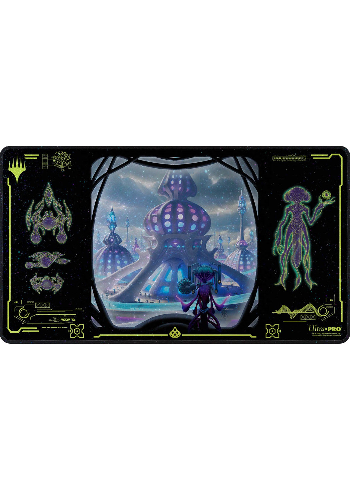 Ultra PRO MTG Edge of Eternities Blue Holofoil Playmat