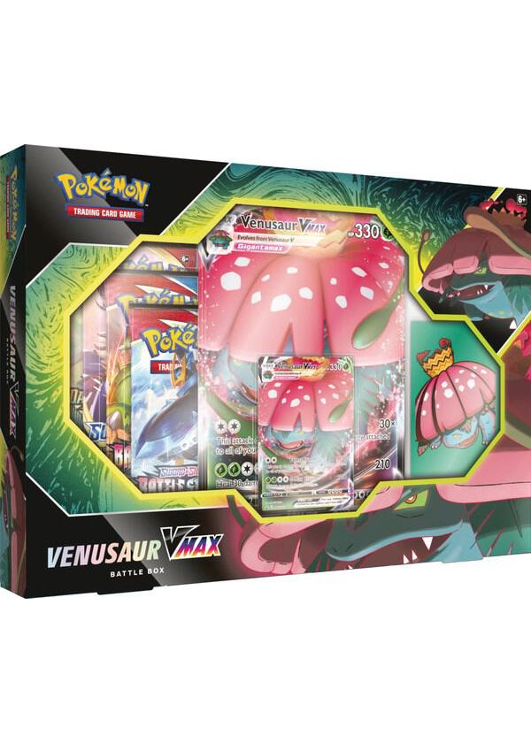 Pokémon TCG Venusaur VMAX Battle Box