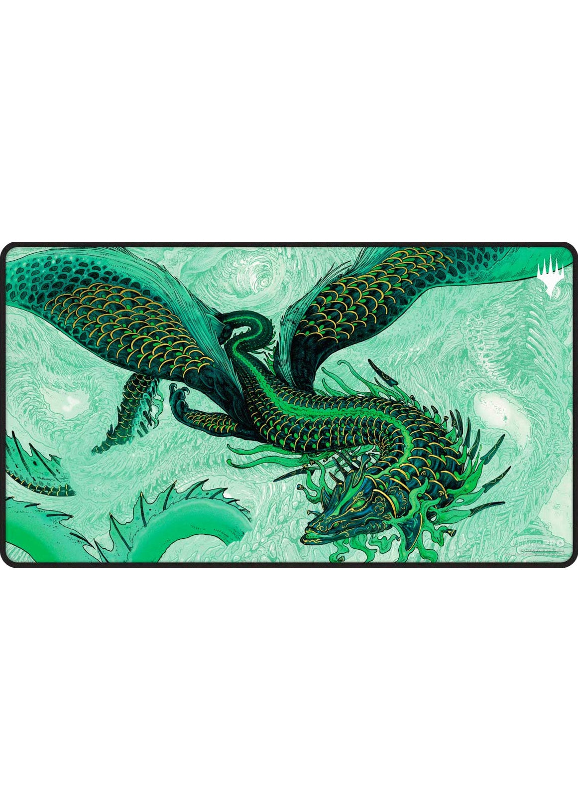 Ultra PRO MTG Tarkir Dragonstorm Sultai Black Stitched Playmat