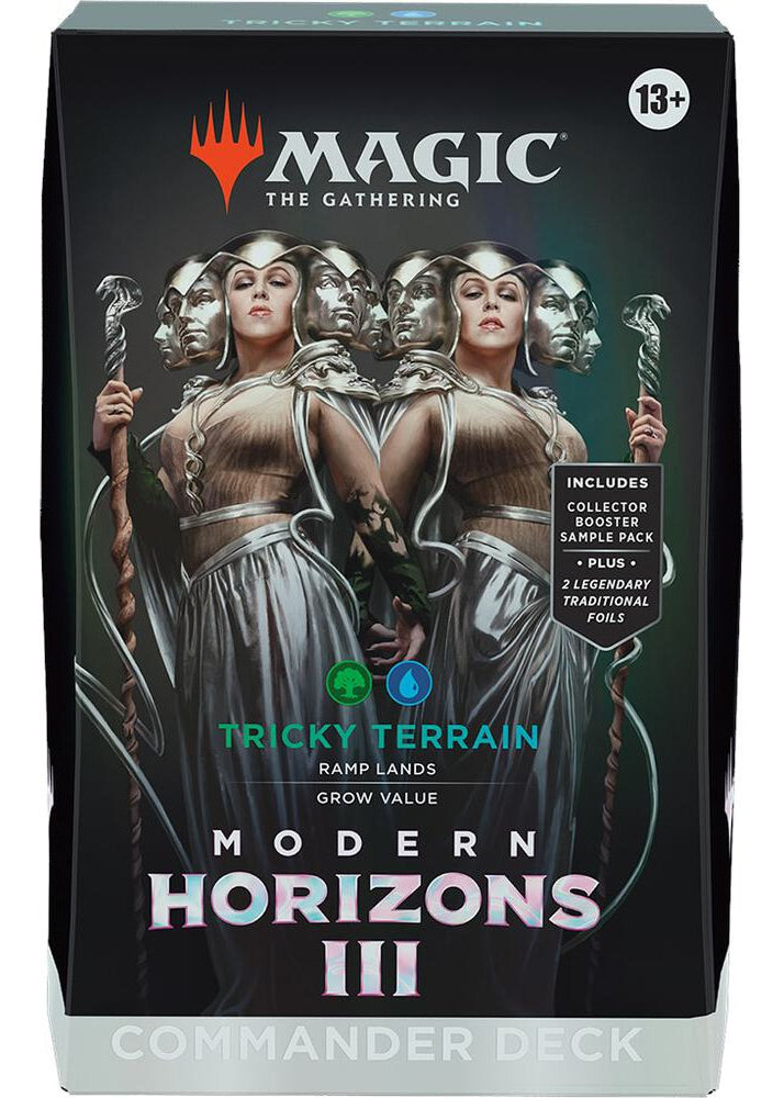 MTG Modern Horizons 3 Commander Deck Tricky Terrain