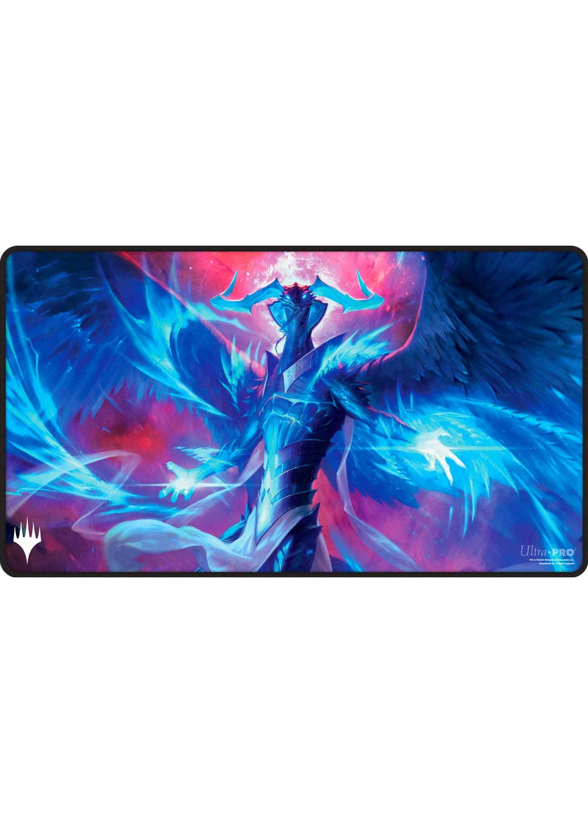 Ultra PRO MTG Tarkir Dragonstorm Planeswalker Black Stitched Playmat