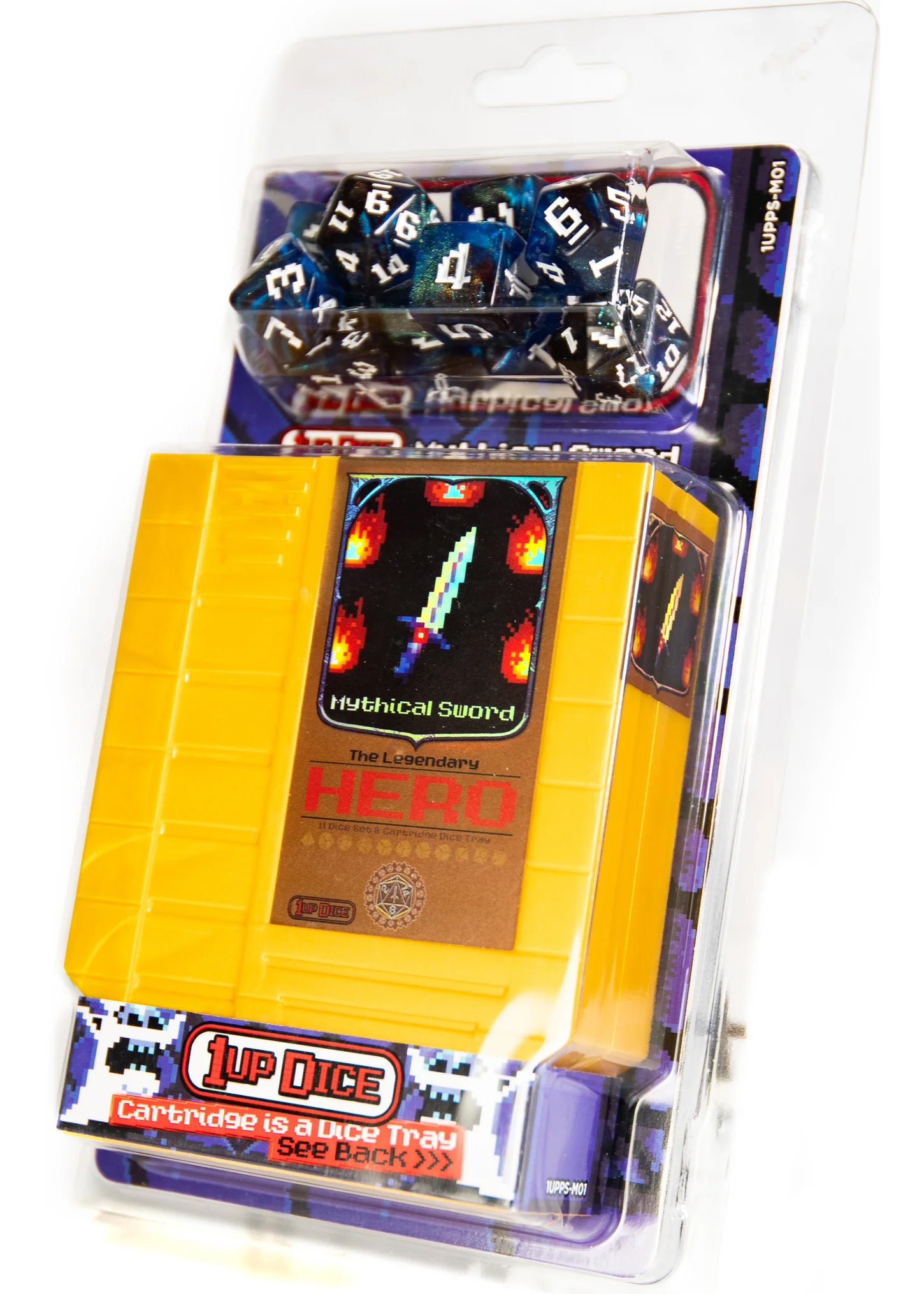 1UP-Dice Mythical Sword Polyhedral Dice Set