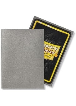 Dragon Shield Sleeves Matte Silver 100ct