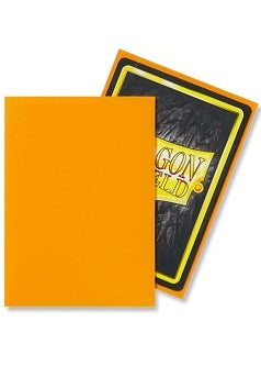 Dragon Shield Sleeves Matte Orange 100ct